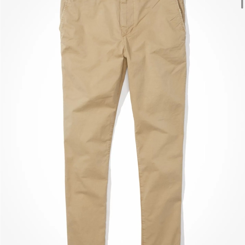 AE Flex Slim Lived-In Khaki Pant